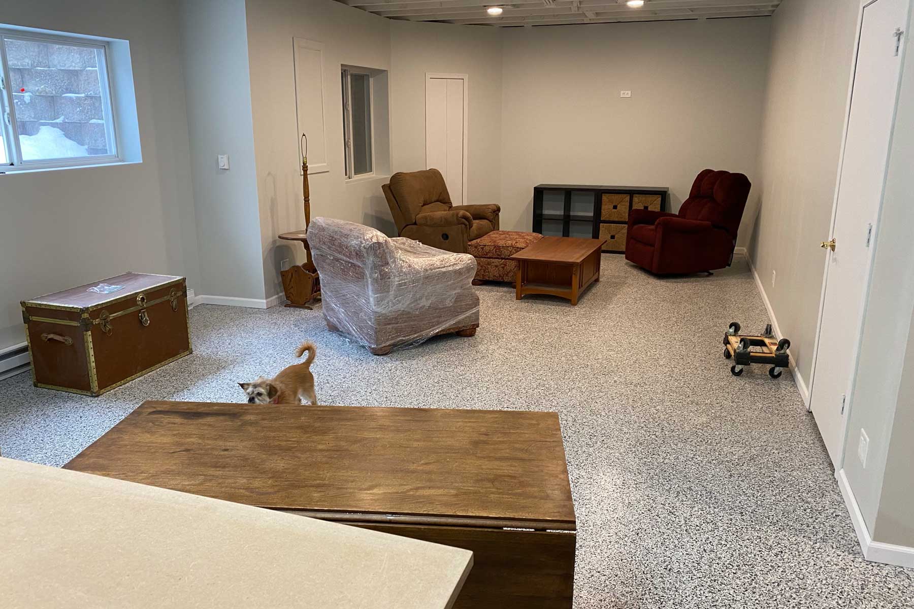 After Finished Basement